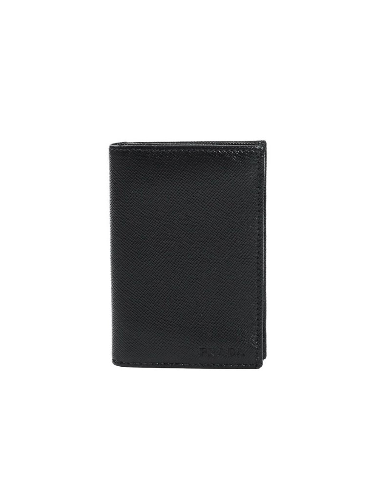 Prada Card Case Card Holders Black